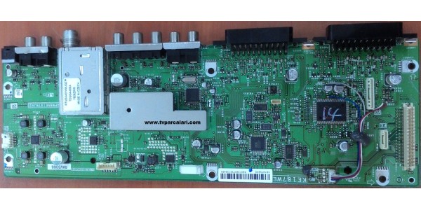 QPWBNE187WJN2, KE187WE02, SHARP, MAİN BOARD